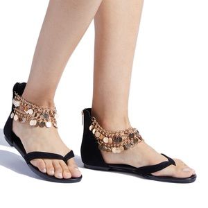 Black sandals never worn from SHOE DAZZLE